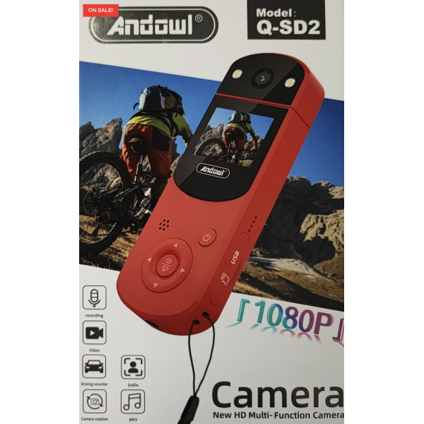 Mini Videocamera HD 1080P - Camcorder Andowl modello Q-SD2