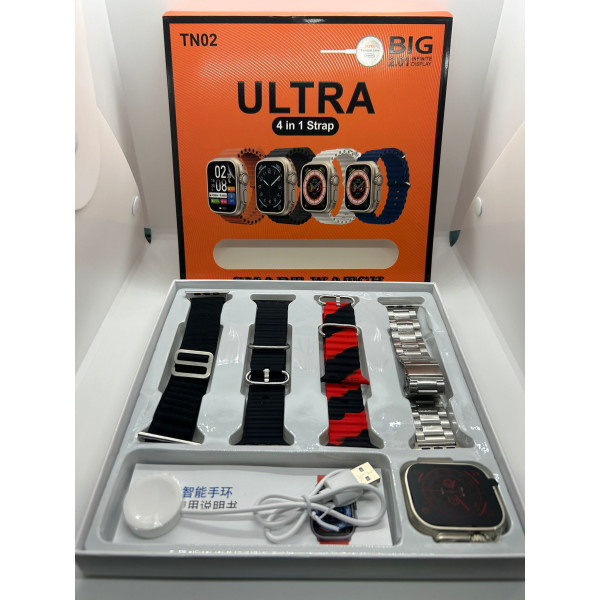 Smartwatch 9 ultra max TN02 4 cinturini